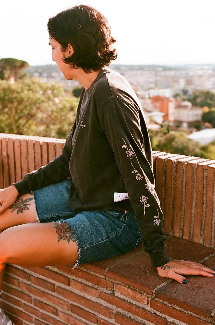 Laser Barcelona LASER X RODAGIRA LONGSLEEVE FADED BLACK