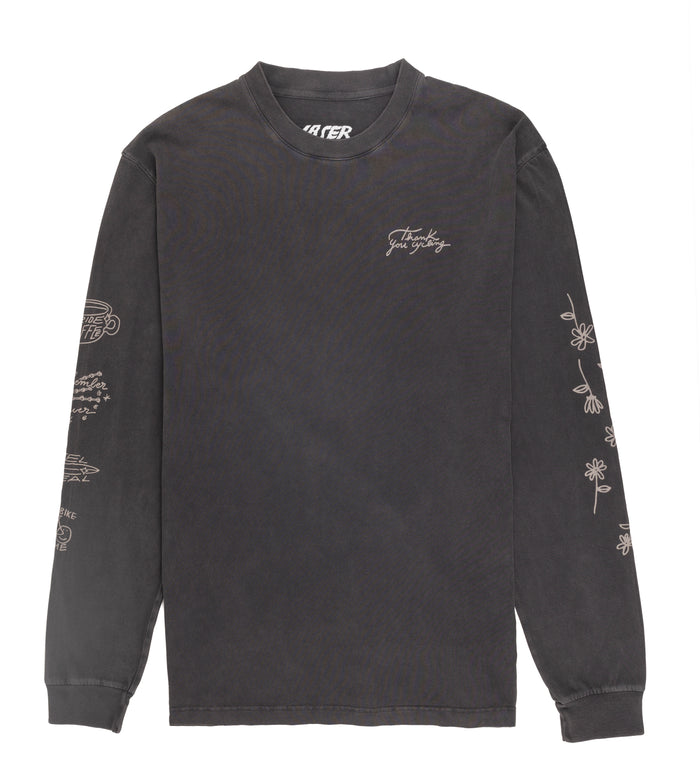 laser barcelona LASER X RODAGIRA LONGSLEEVE FADED BLACK