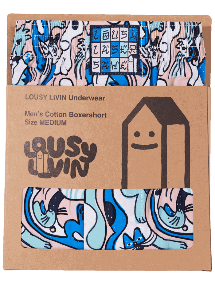 Laser Barcelona LOUSY LIVIN RAWAL ARTIST SERIES X SAWE BOXERS