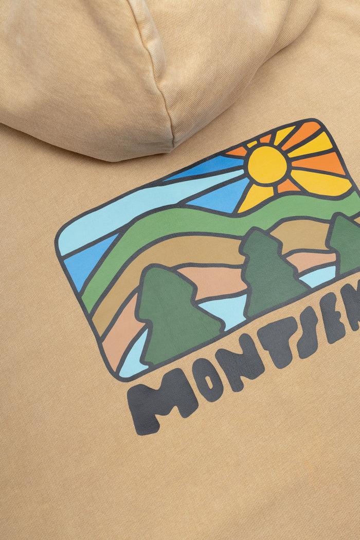 Laser Barcelona MONTSENY OVERSIZE HOODIE FADED SAND