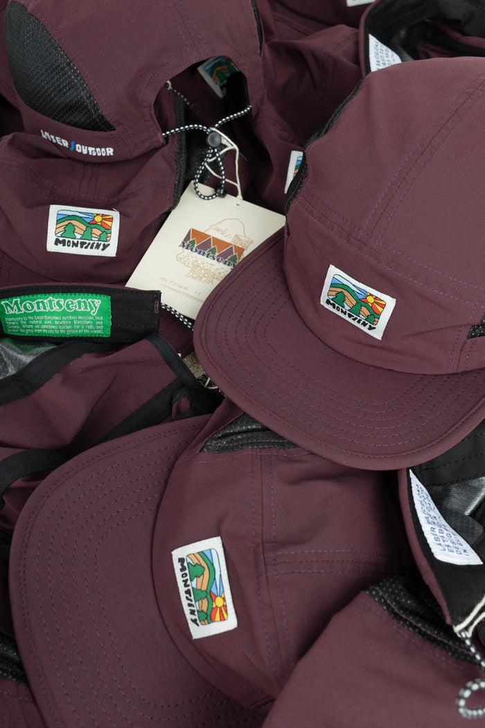 Laser Barcelona MONTSENY V2 CAMPER TECH 5 PANEL HAT PLUM