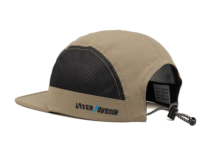 Laser Barcelona MONTSENY V2 TECH 5 PANEL HAT GRAVEL