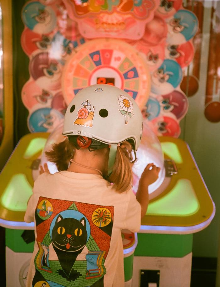 Laser Barcelona RAWAL ARTIST SERIES X CRISTINA DAURA KIDS YELLOW TEE