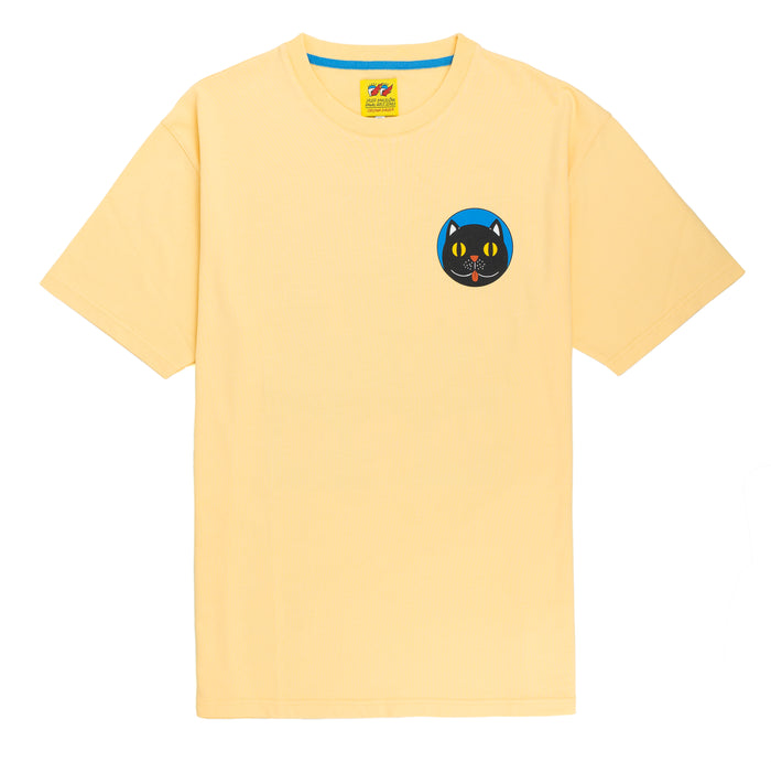 Laser Barcelona RAWAL ARTIST SERIES X CRISTINA DAURA TEE PASTEL YELLOW