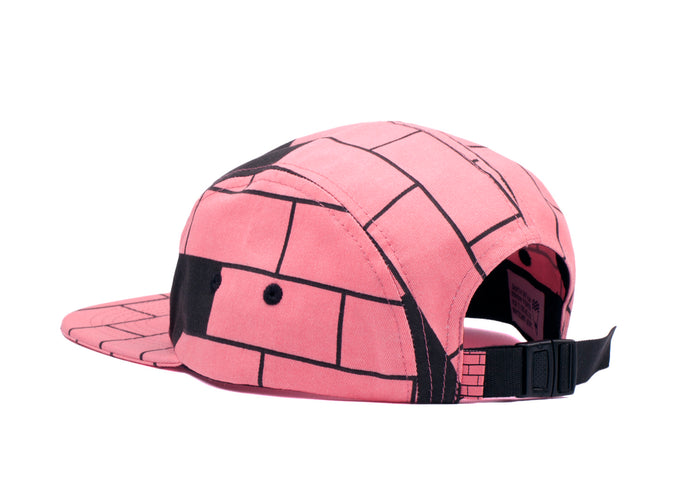 Laser Barcelona RAWAL ARTIST SERIES X HEDOF 5 PANEL HAT BRICKS