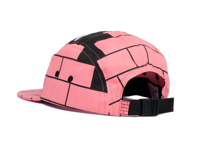 Laser Barcelona RAWAL ARTIST SERIES X HEDOF 5 PANEL HAT BRICKS KIDS
