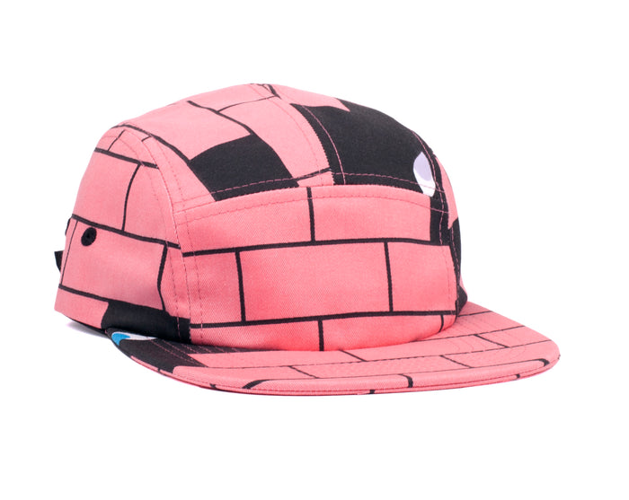 laser barcelona RAWAL ARTIST SERIES X HEDOF 5 PANEL HAT BRICKS