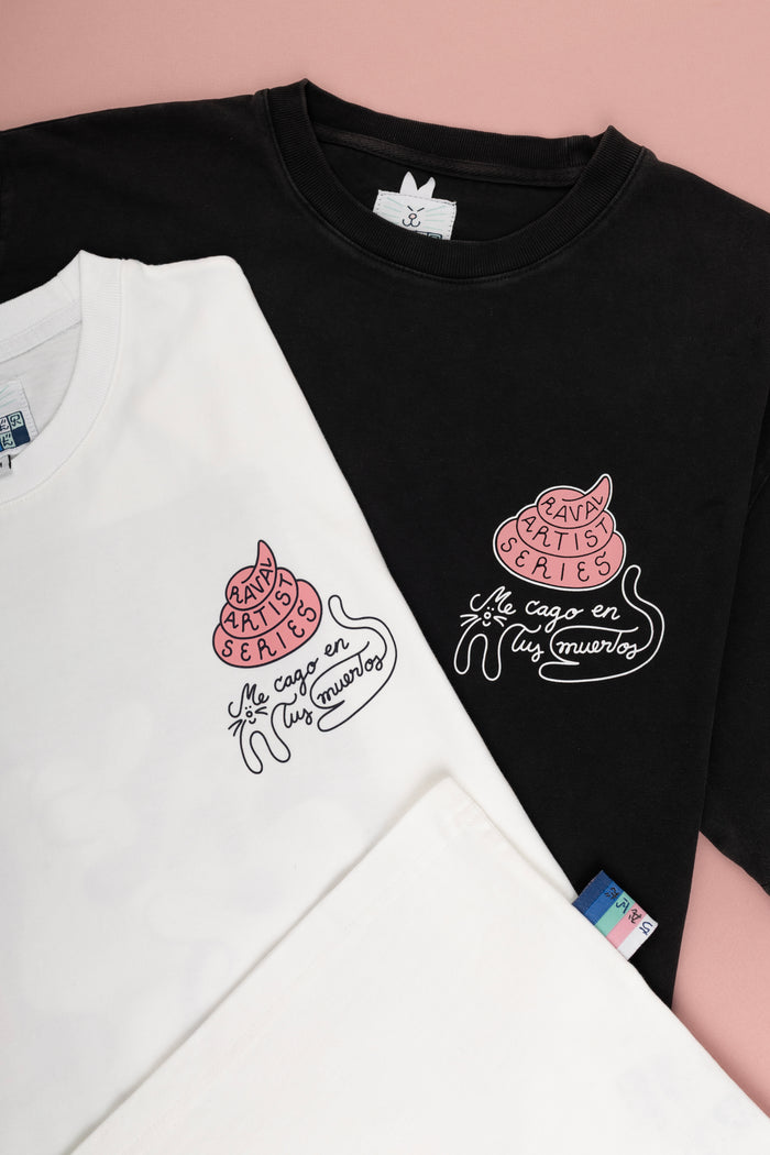 Laser Barcelona RAWAL ARTIST SERIES X SAWE TEE FADED BLACK