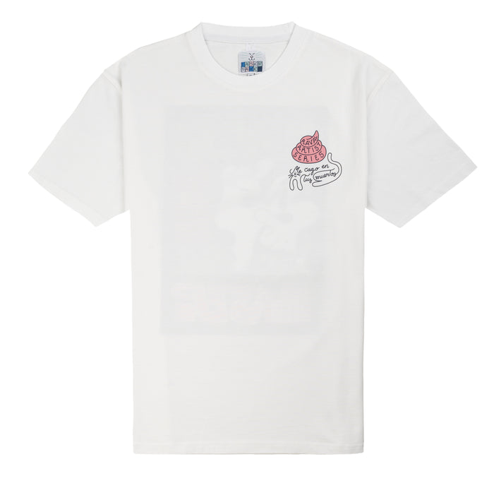 Laser Barcelona RAWAL ARTIST SERIES X SAWE TEE WHITE