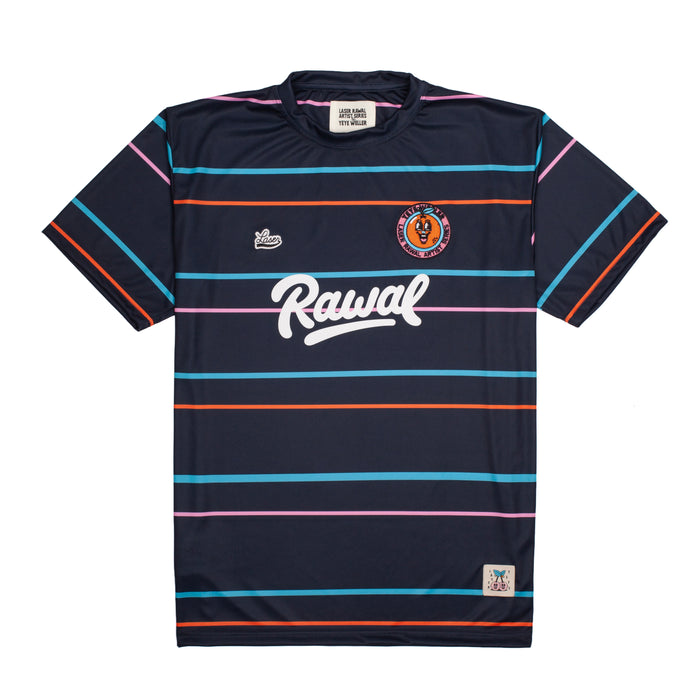 laser barcelona RAWAL SERIES X YEYE WELLER SOCCER JERSEY
