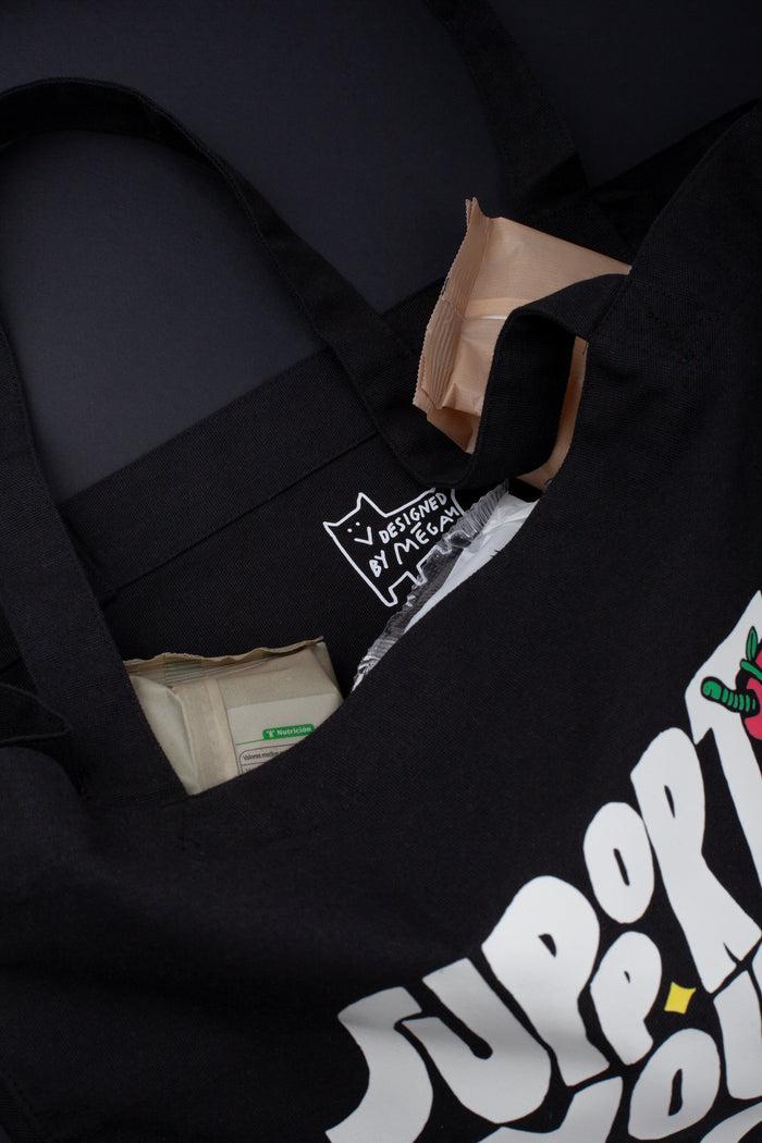 Laser Barcelona SUPPORT YOUR LOCAL CARRY ALL BAG BLACK