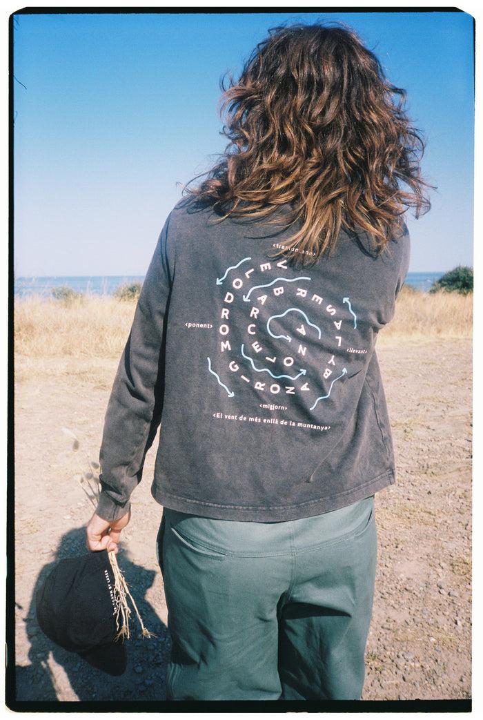 Laser Barcelona VELODROM BY LASER TRAMUNTANA LONGSLEEVE TEE BLACK