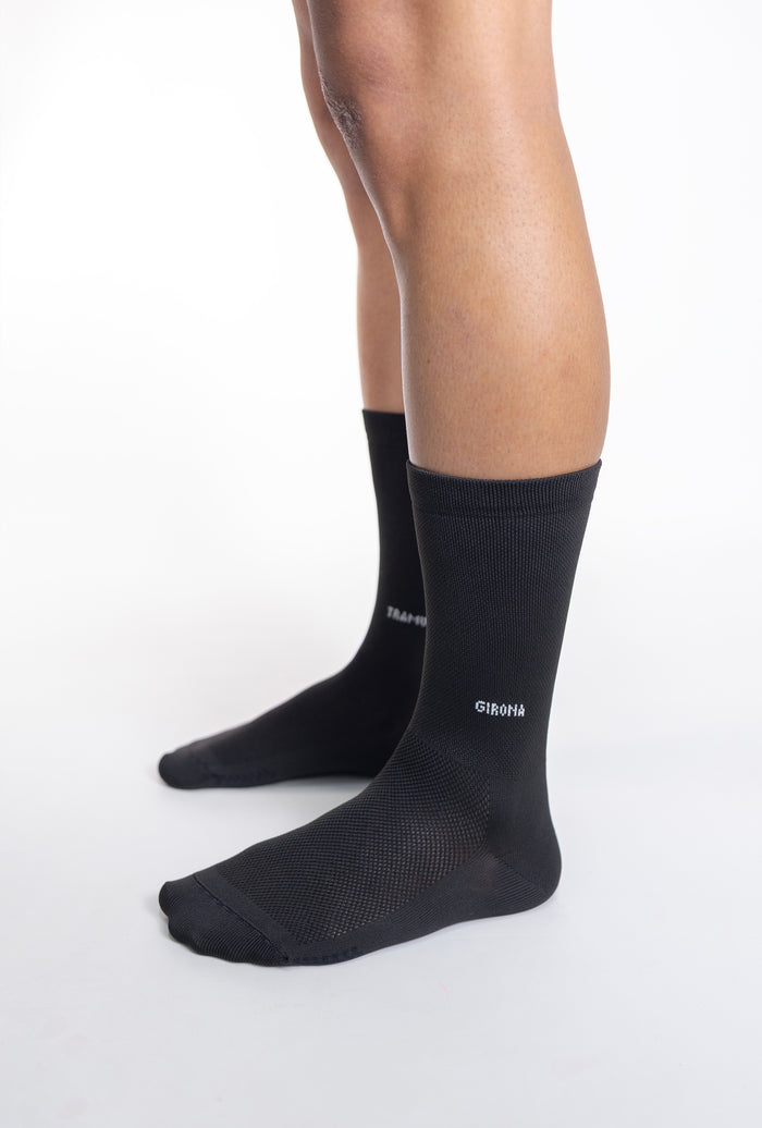 Laser Barcelona VELODROM BY LASER TRAMUNTANA PERFORMANCE BLACK SOCK