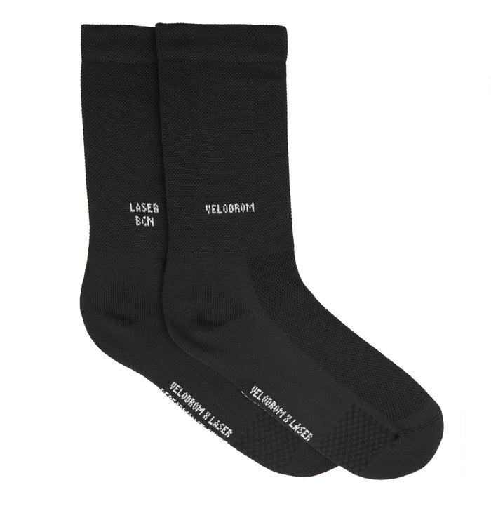 Laser Barcelona VELODROM BY LASER TRAMUNTANA PERFORMANCE BLACK SOCK