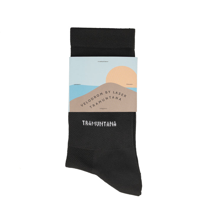 Laser Barcelona VELODROM BY LASER TRAMUNTANA PERFORMANCE BLACK SOCK