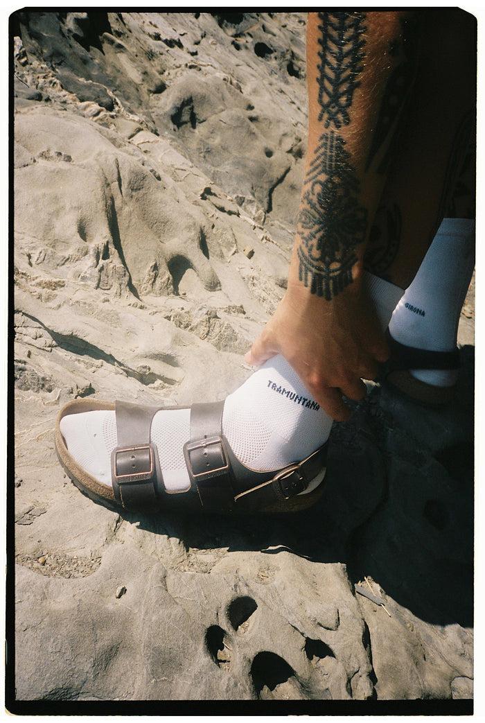 Laser Barcelona VELODROM BY LASER TRAMUNTANA PERFORMANCE WHITE SOCK