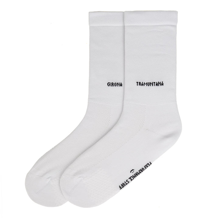 laser barcelona VELODROM BY LASER TRAMUNTANA PERFORMANCE WHITE SOCK