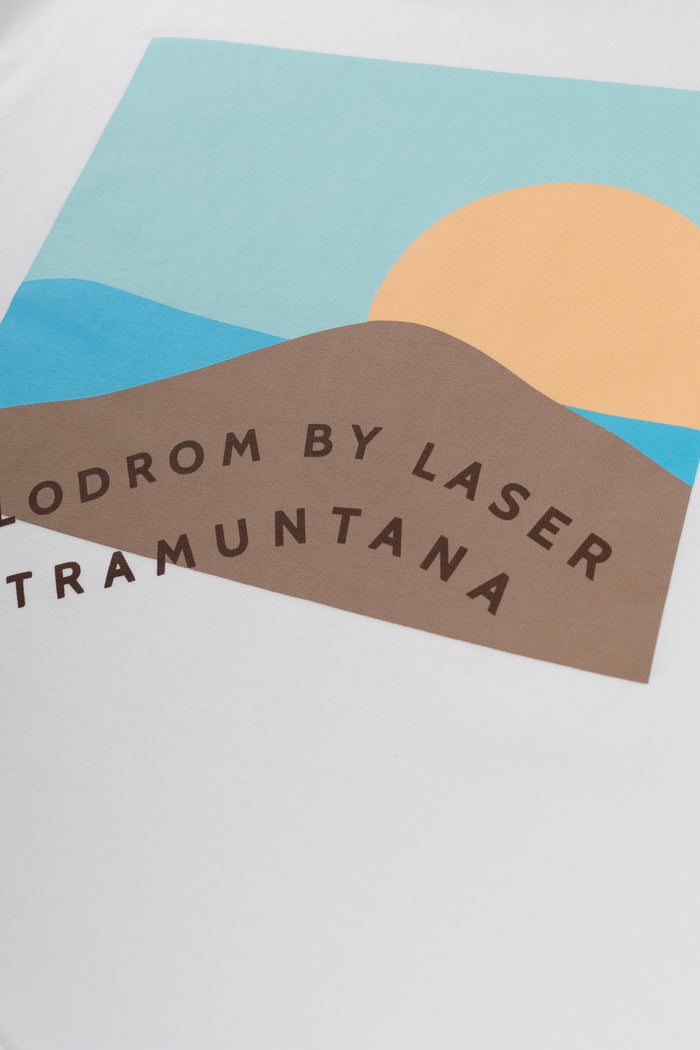 Laser Barcelona VELODROM BY LASER TRAMUNTANA TEE WHITE