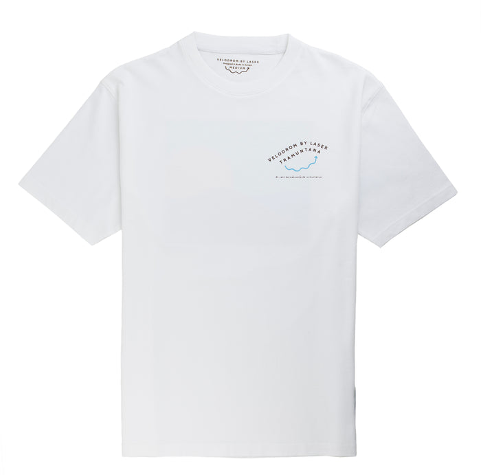 Laser Barcelona VELODROM BY LASER TRAMUNTANA TEE WHITE