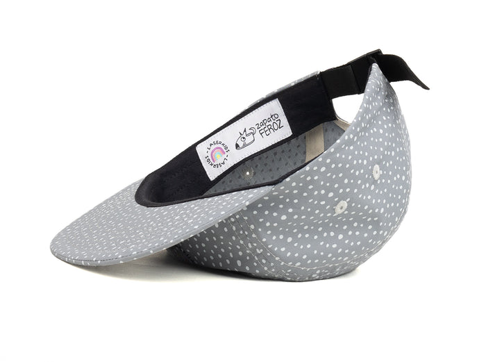 Laser Barcelona ZAPATO FEROZ X LASER KIDS 5 PANEL HAT GRIS