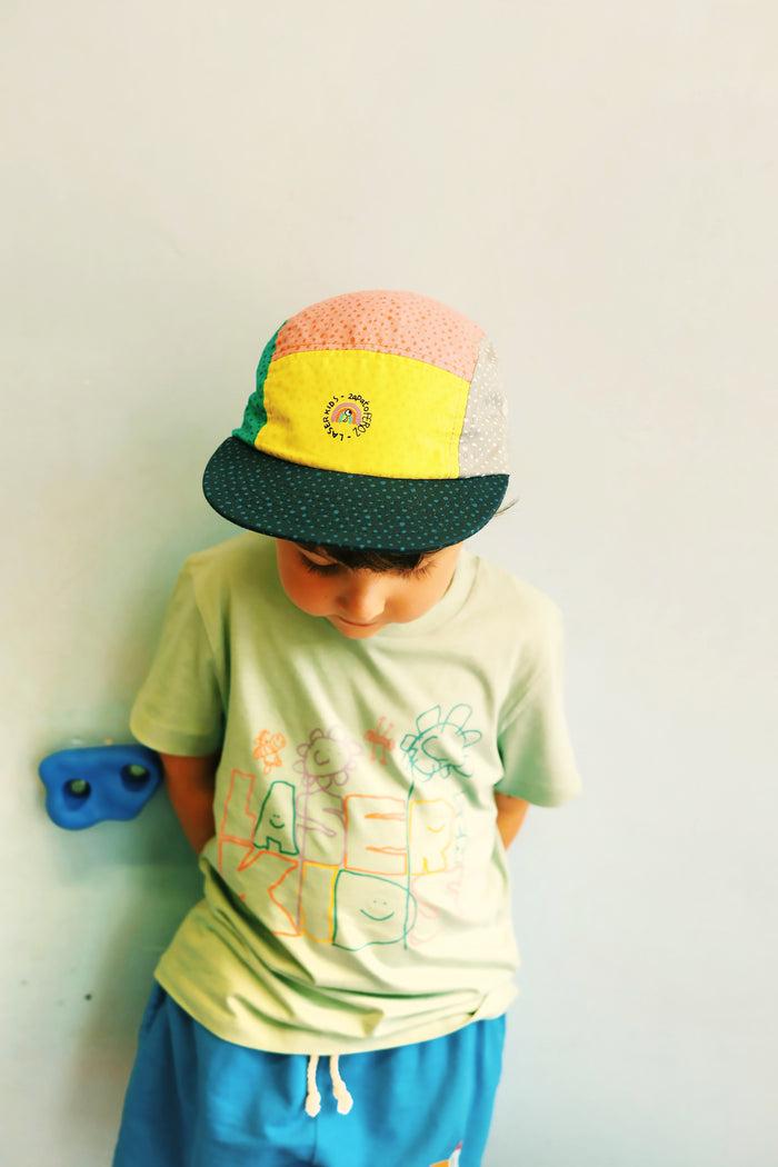 Laser Barcelona ZAPATO FEROZ X LASER KIDS 5 PANEL HAT MULTI