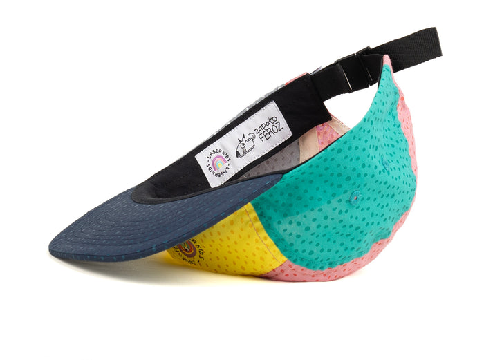 Laser Barcelona ZAPATO FEROZ X LASER KIDS 5 PANEL HAT MULTI