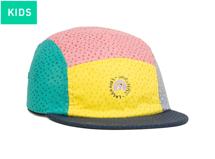 laser barcelona ZAPATO FEROZ X LASER KIDS 5 PANEL HAT MULTI