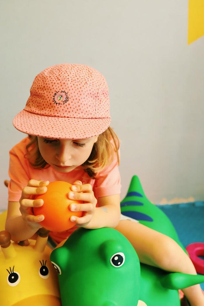 Laser Barcelona ZAPATO FEROZ X LASER KIDS 5 PANEL HAT ROSA