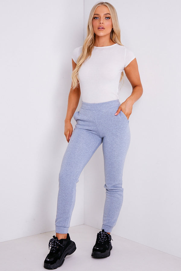 Lasula Grey Slim Fit Joggers