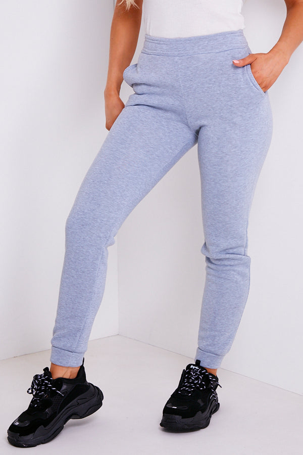 lasula Grey Slim Fit Joggers