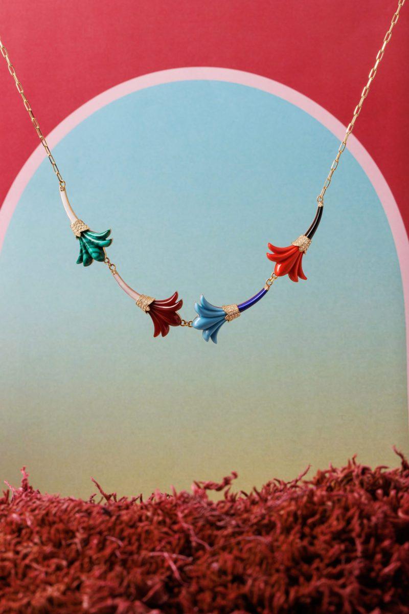 L'atelier Nawbar 4 Psychedeliah On A Chain Necklace