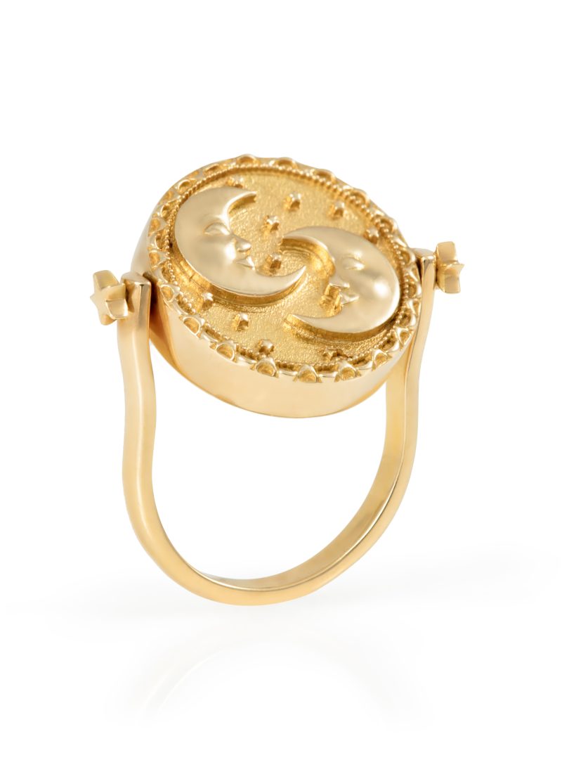 L'atelier Nawbar 3 In 1 Gemini Zodiac Ring