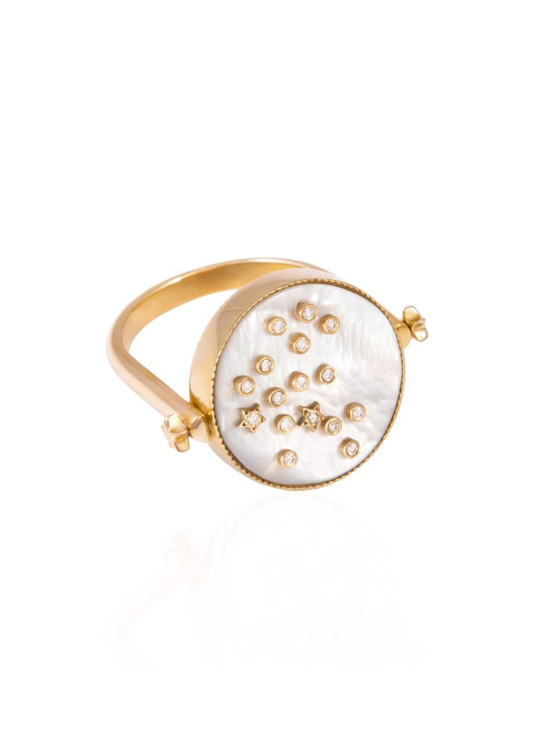 L'atelier Nawbar 3 In 1 Sagittarius Zodiac Ring