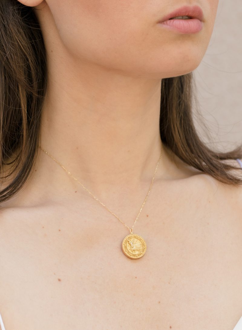 l'atelier nawbar Aries Horoscope Pendant