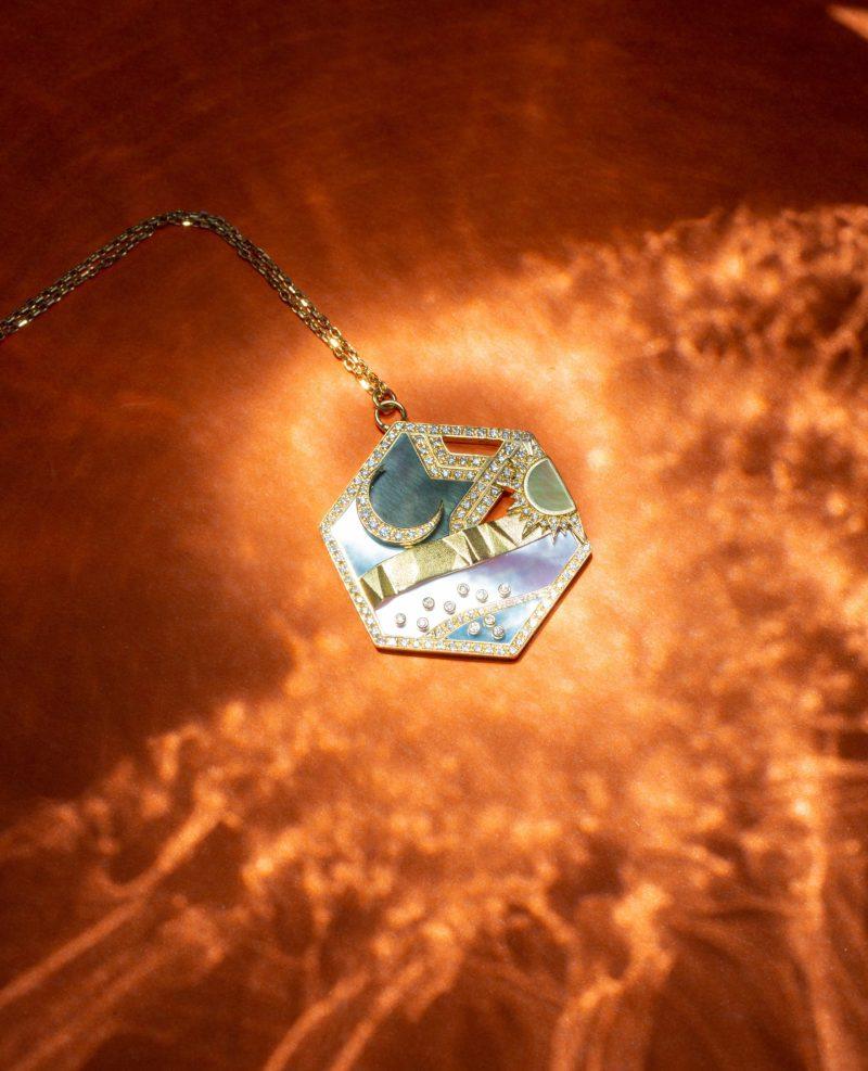 l'atelier nawbar Biladi Pendant