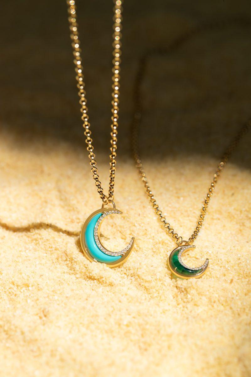 L'atelier Nawbar Bloop Moon Necklace