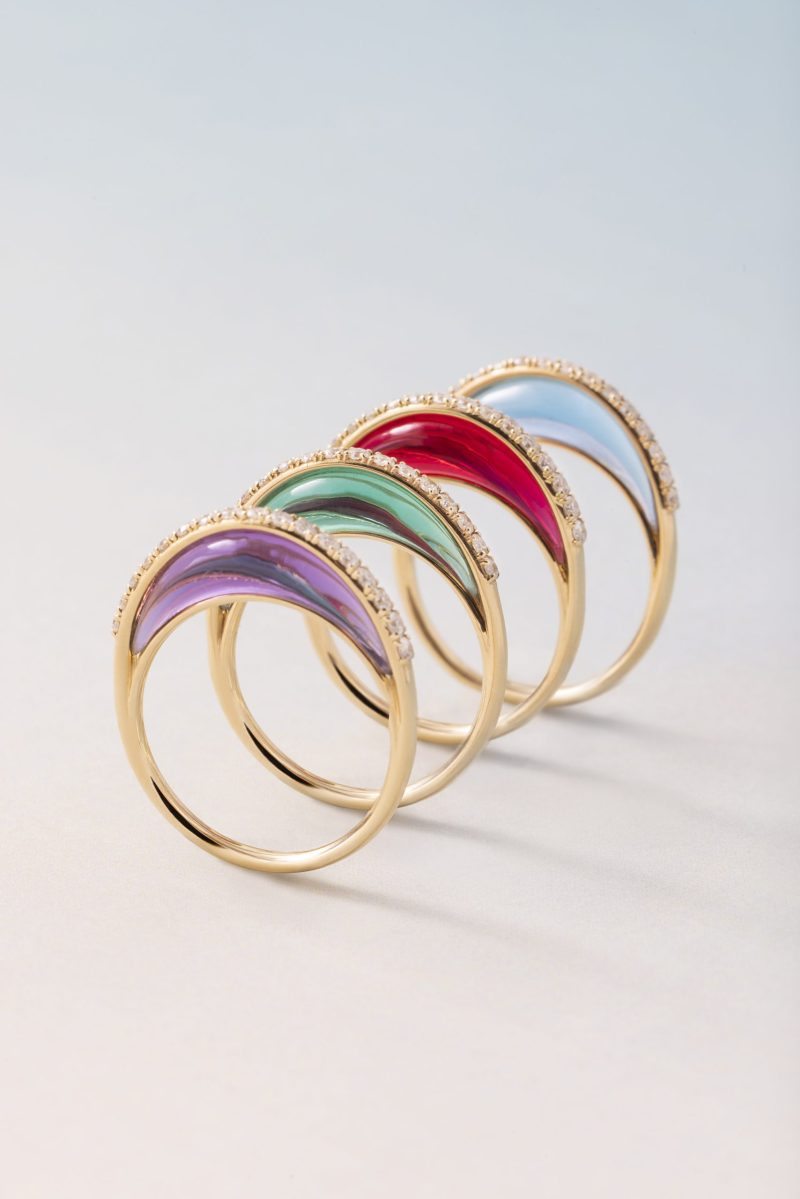 L'atelier Nawbar Bloop Moon Ring
