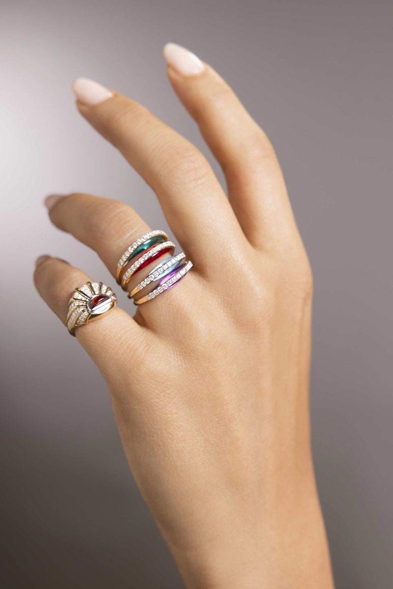 L'atelier Nawbar Bloop Moon Ring