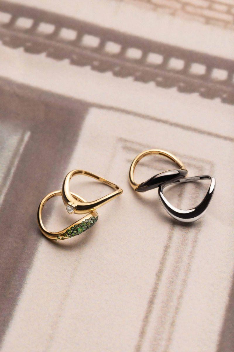 L'atelier Nawbar Boa Full Gem Ring