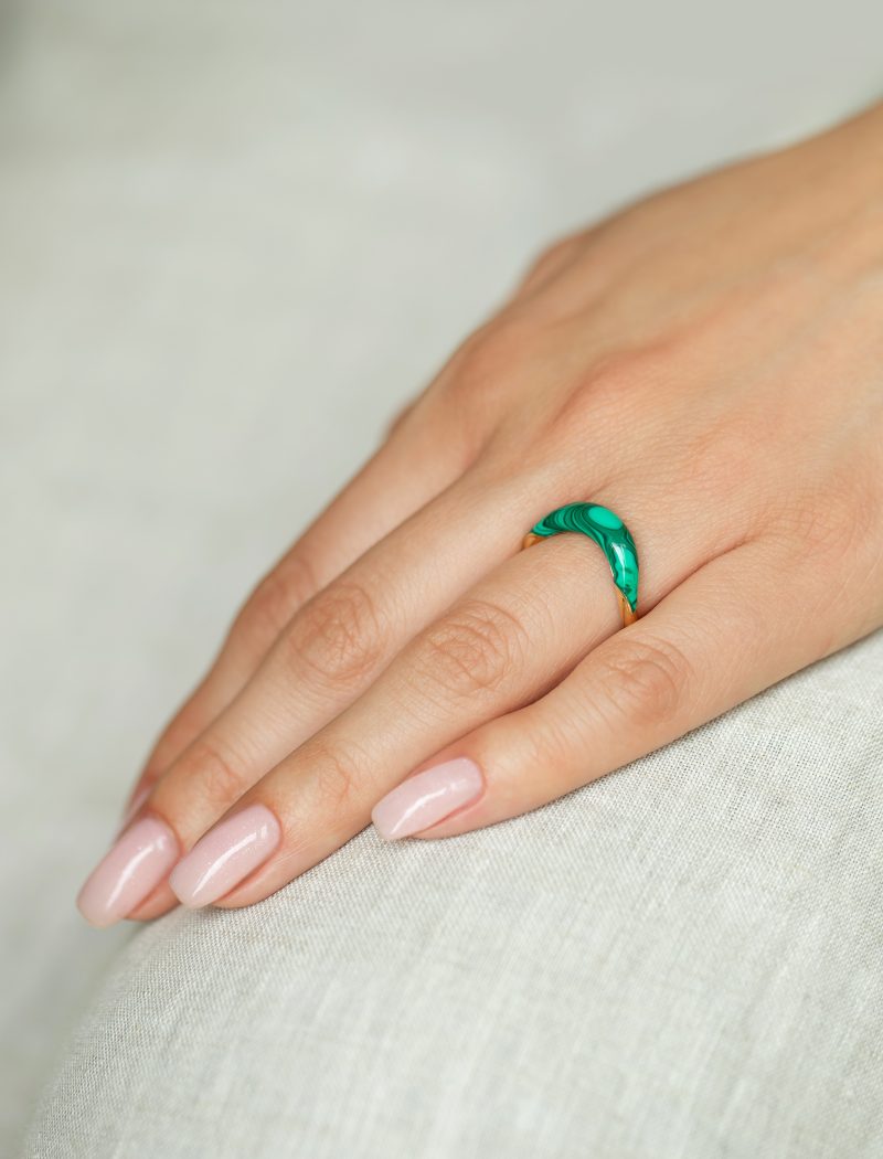 l'atelier nawbar Boa Stackable Stone Ring