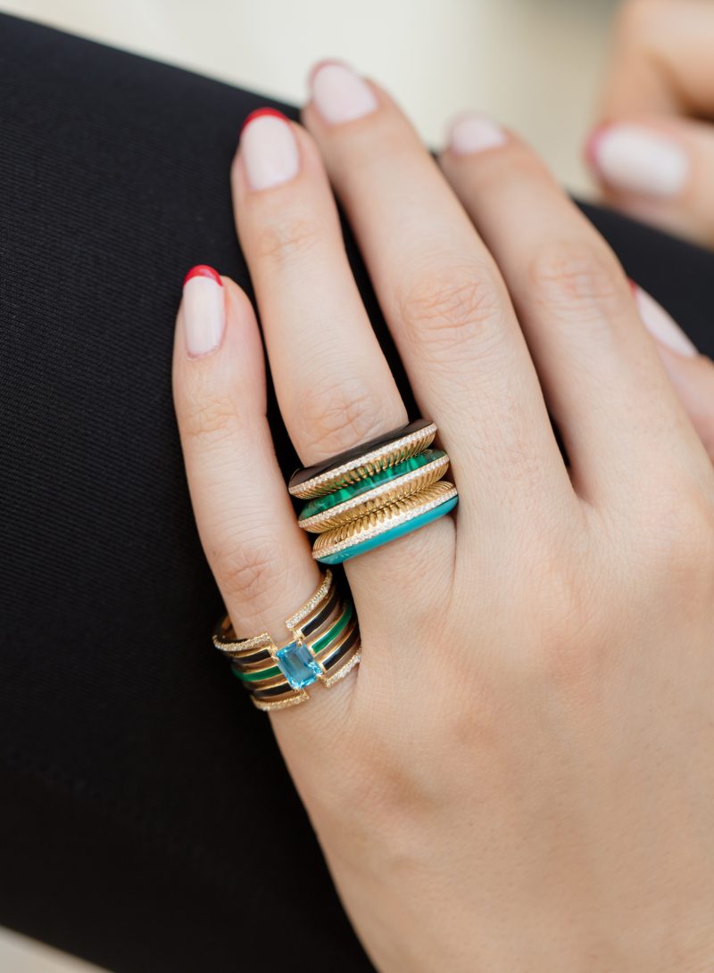 l'atelier nawbar Bombay Ray Ring