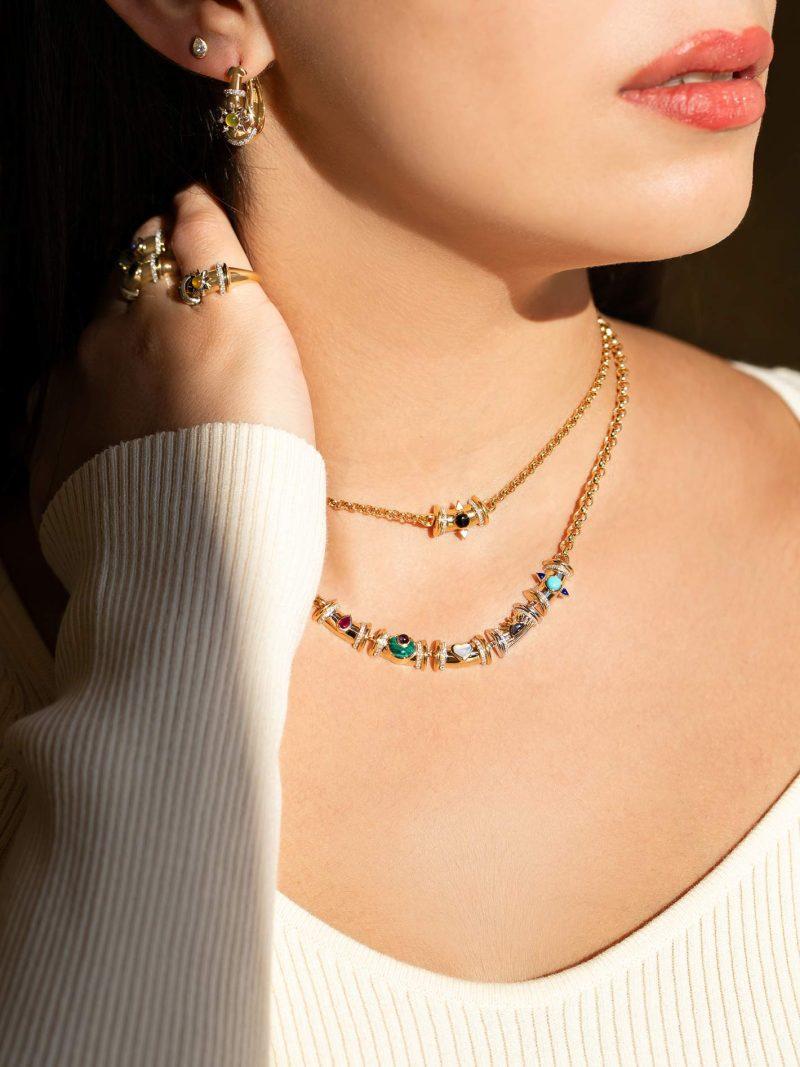 l'atelier nawbar Buoy Star Seed Earrings