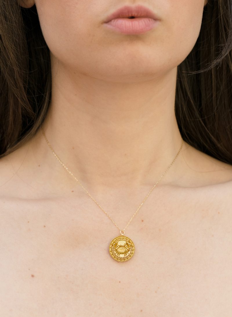 L'atelier Nawbar Cancer Horoscope Pendant
