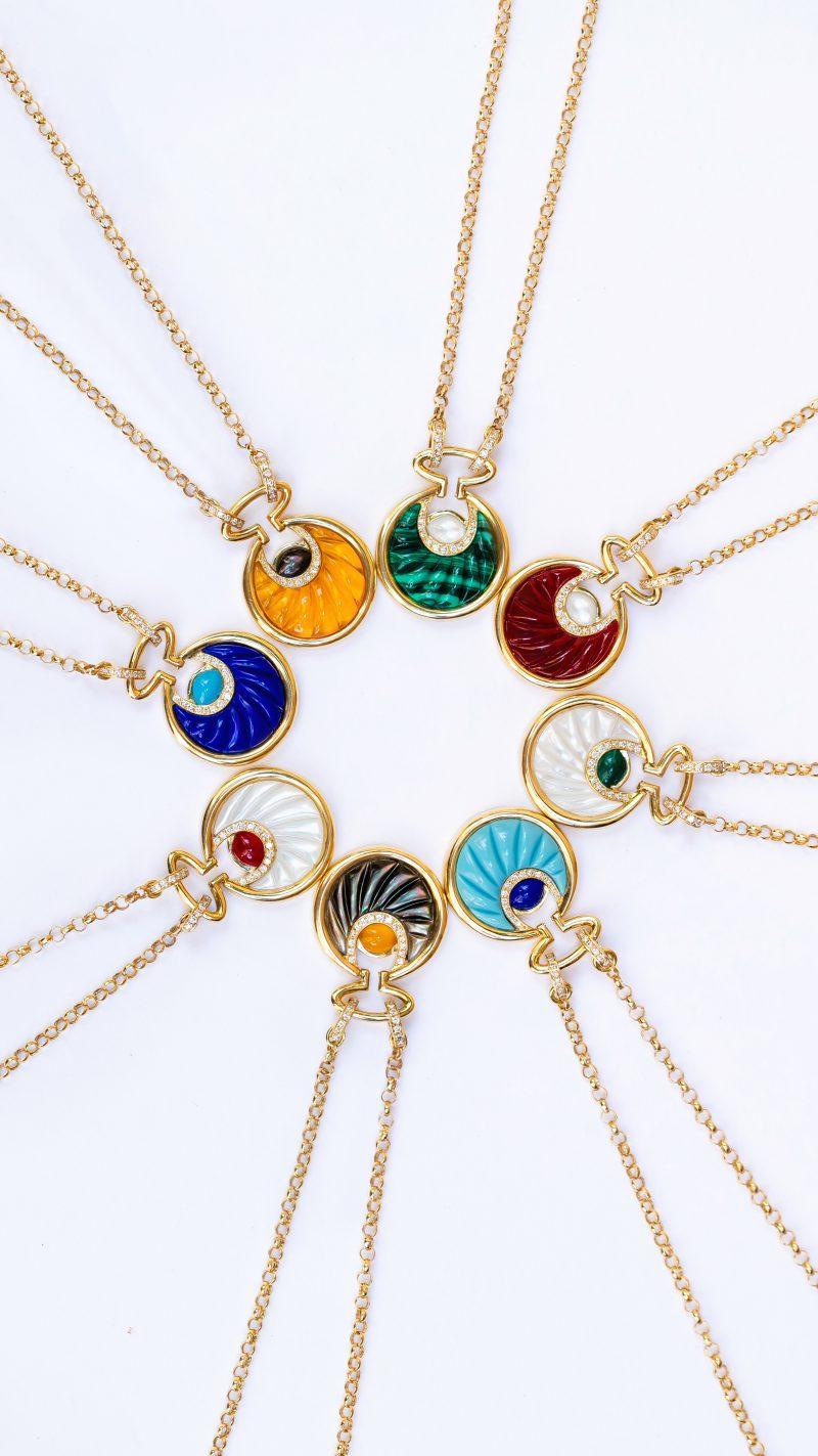 l'atelier nawbar Circus Moon Necklace – Small