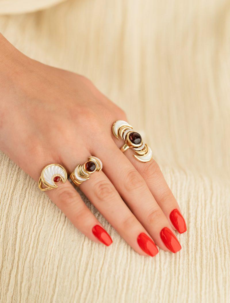 L'atelier Nawbar Circus Moon Ring – Large