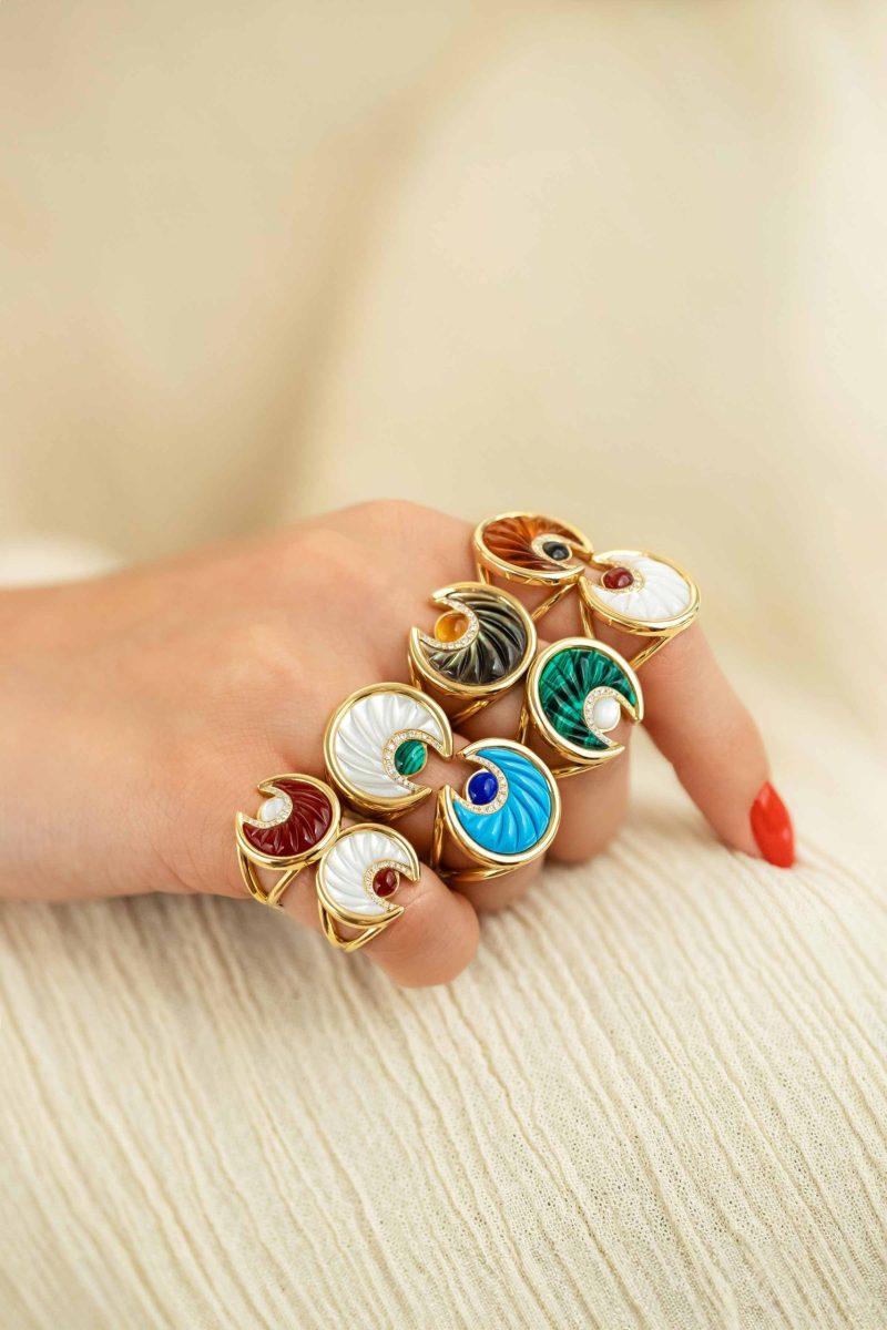 L'atelier Nawbar Circus Moon Ring – Small