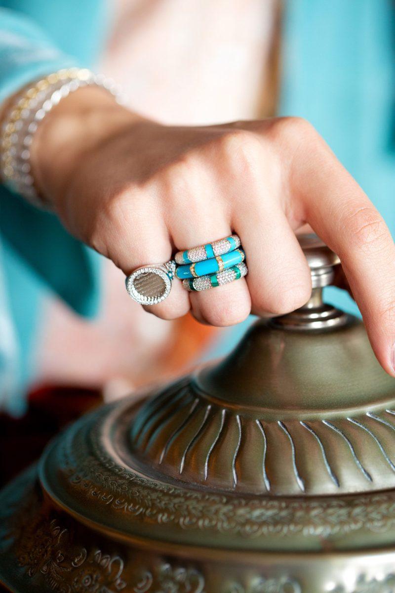 L'atelier Nawbar Diamond Celestial Ayat Ring