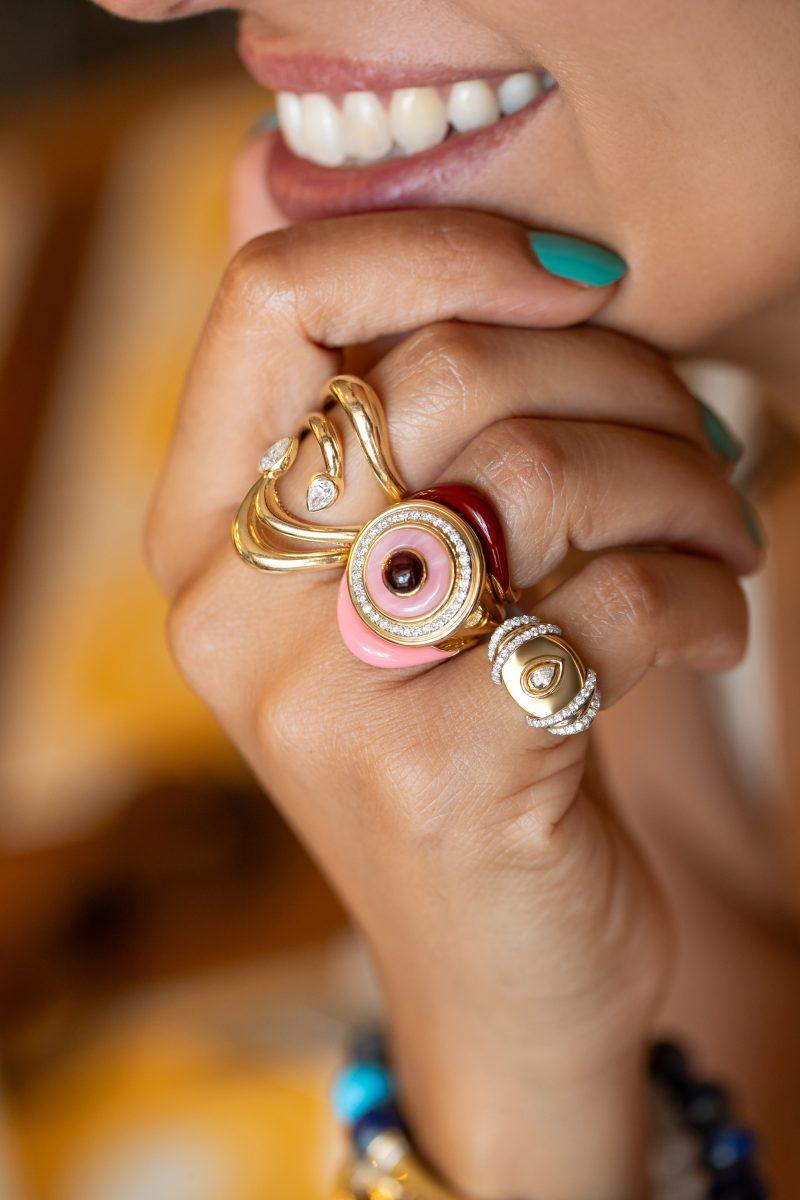 L'atelier Nawbar Double Boa Ring