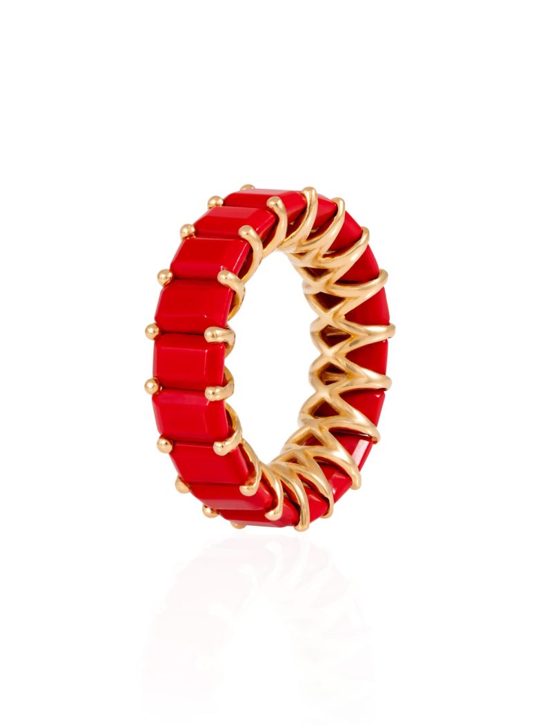 L'atelier Nawbar Duo Squares Band – Red