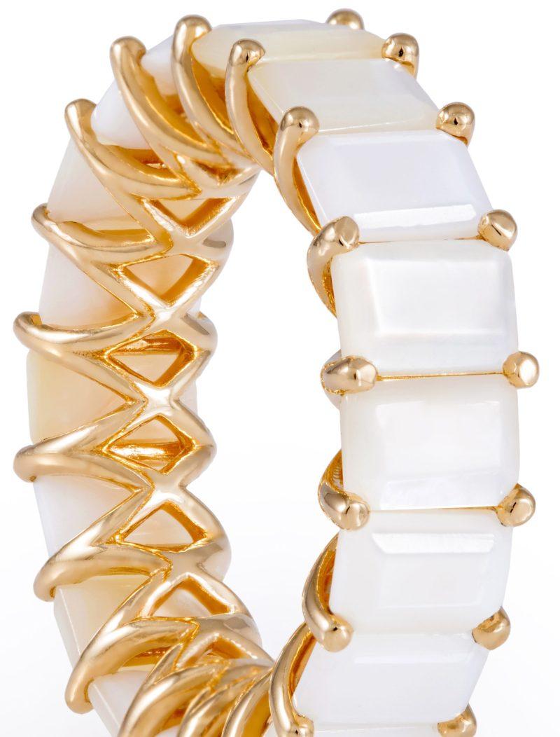 L'atelier Nawbar Duo Squares Band – White